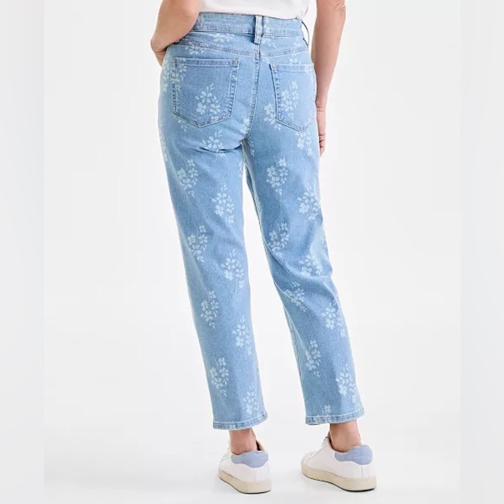 Style & Co. Floral Printed Jeans - Picture 2 of 5